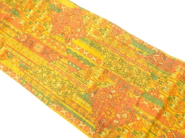 Japanese Kimono / Antique / Fukuro Obi Silk